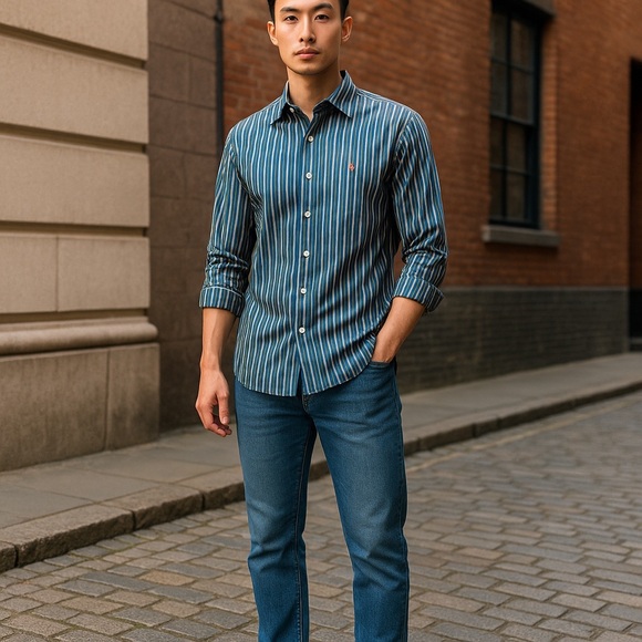 American Eagle Outfitters Other - Men’s Long Sleeve Dress Shirt American Eagle Outfitters